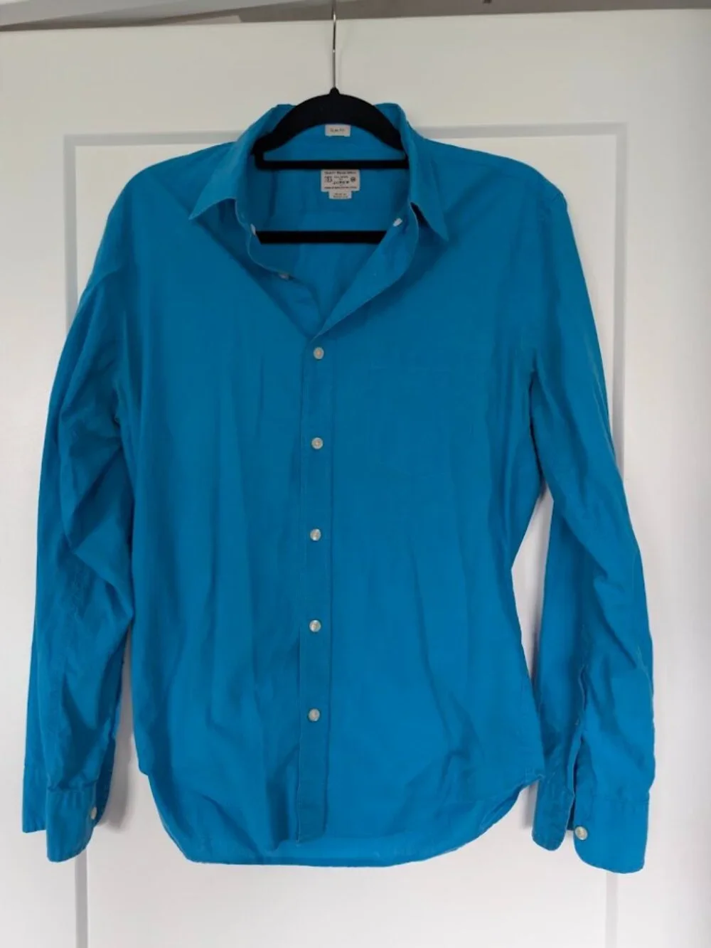 J. Crew 100% Cotton Long-Sleeve Shirt in Men's Medium